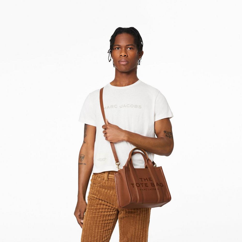 Marc Jacobs Leather Mini Crossbody Kabelka Damske Hnede | MSNR-68530
