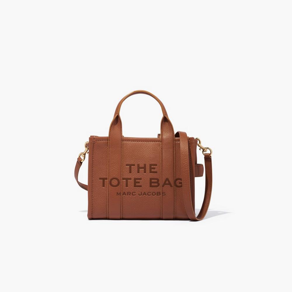 Marc Jacobs Leather Mini Crossbody Kabelka Damske Hnede | MSNR-68530