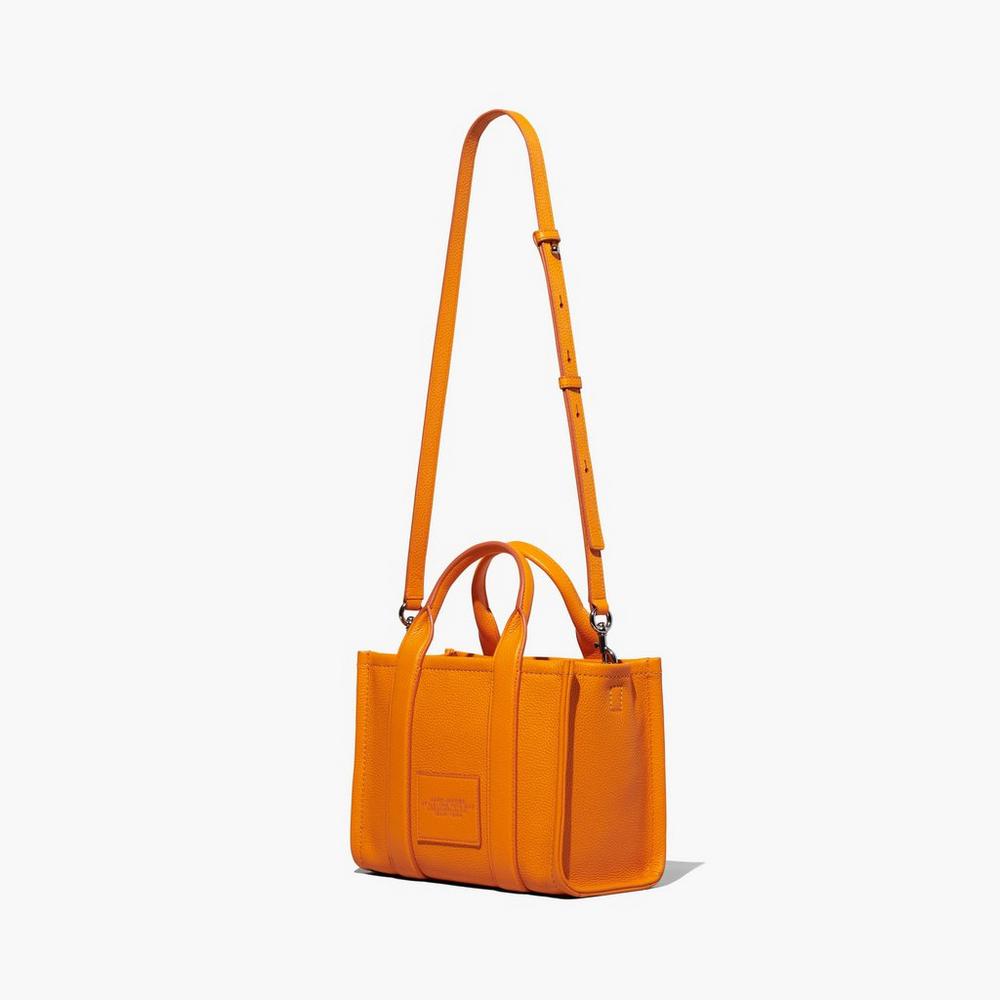 Marc Jacobs Leather Mini Tašky Damske Darkorange | BQPJ-02341
