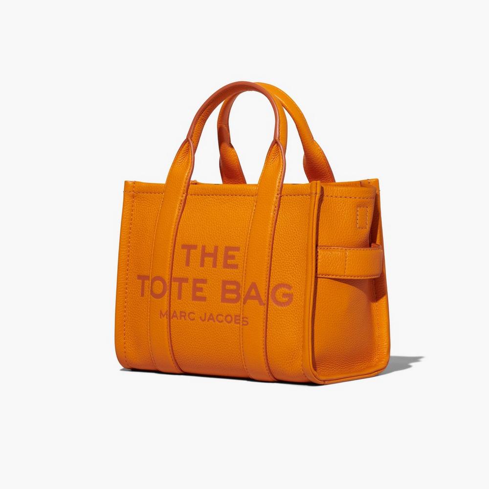 Marc Jacobs Leather Mini Tašky Damske Darkorange | BQPJ-02341