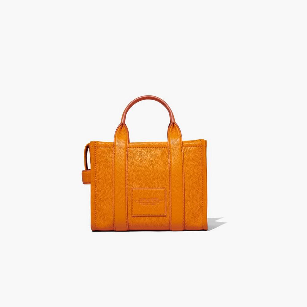 Marc Jacobs Leather Mini Tašky Damske Darkorange | BQPJ-02341