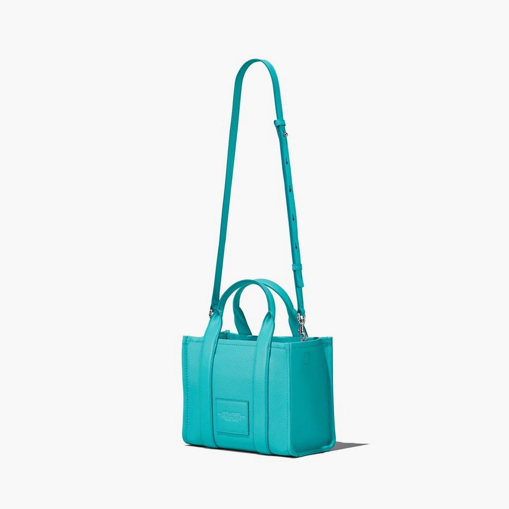 Marc Jacobs Leather Mini Tašky Damske Darkturquoise | TJDH-51378