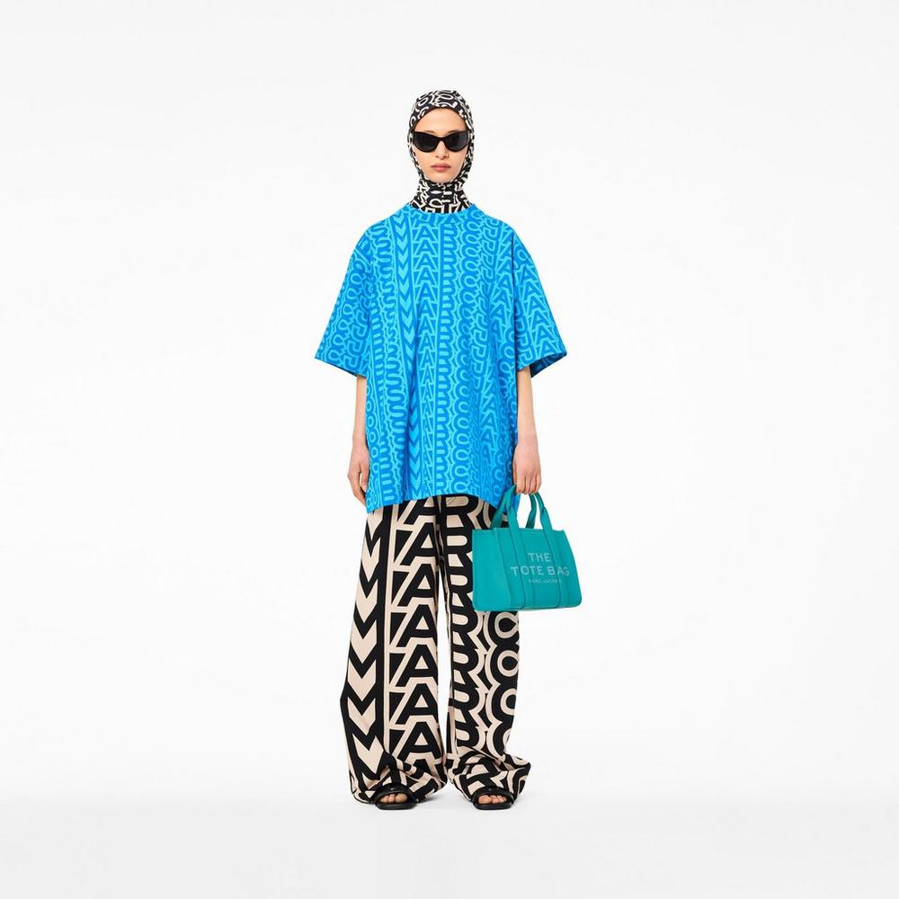 Marc Jacobs Leather Mini Tašky Damske Darkturquoise | TJDH-51378