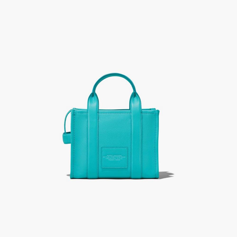 Marc Jacobs Leather Mini Tašky Damske Darkturquoise | TJDH-51378