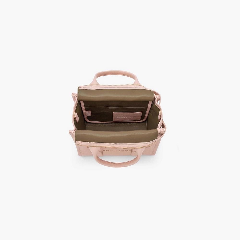 Marc Jacobs Leather Mini Tašky Damske Ruzove | QSMC-50439