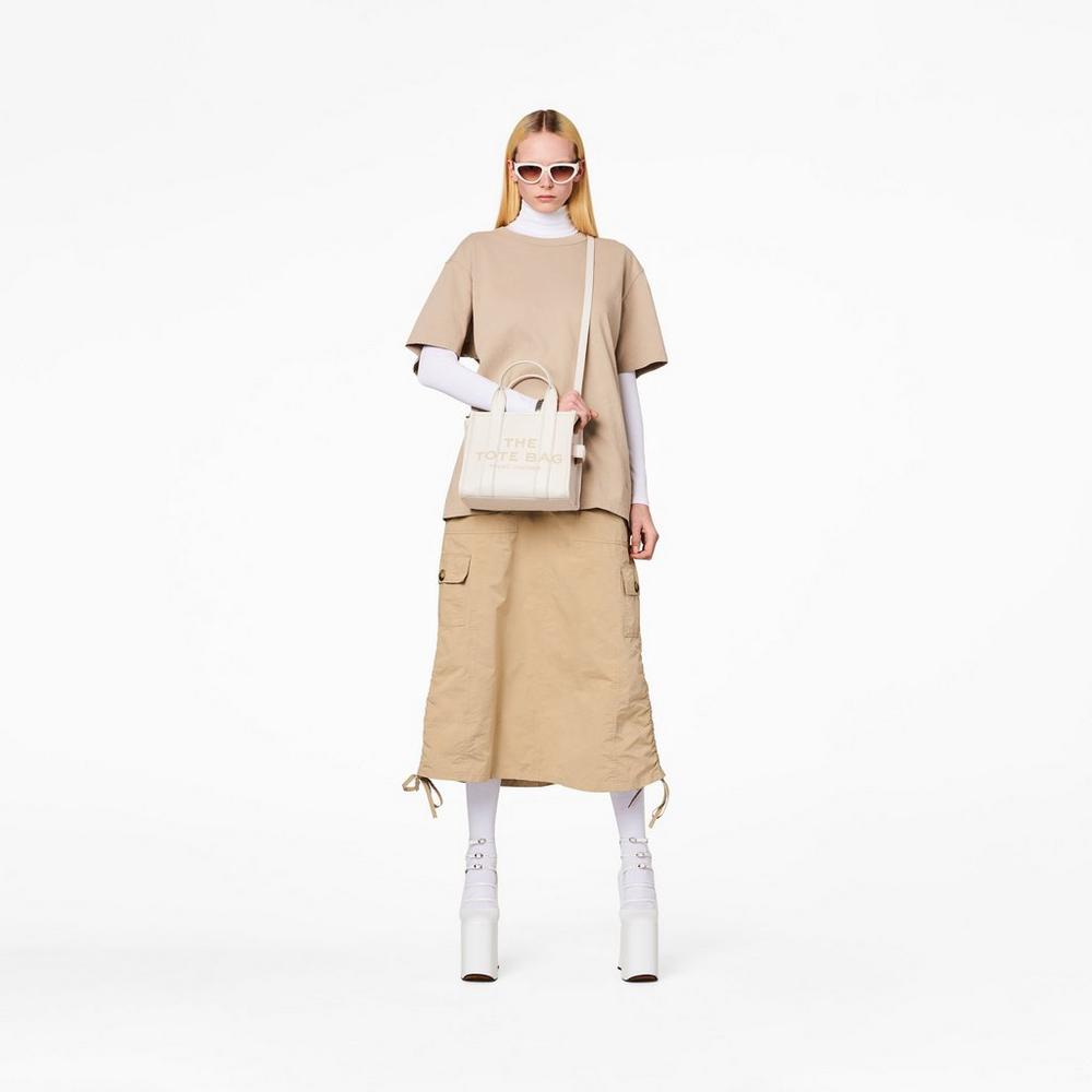 Marc Jacobs Leather Mini Tašky Damske Strieborne | TXOG-18037
