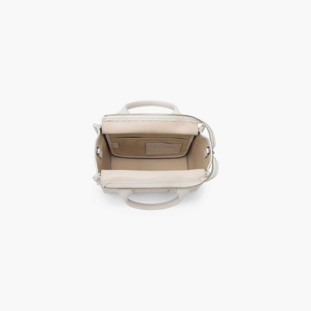 Marc Jacobs Leather Mini Tašky Damske Strieborne | TXOG-18037