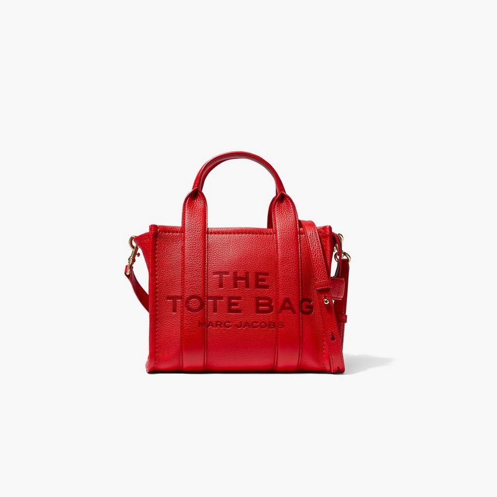 Marc Jacobs Leather Mini Tašky Damske Červené | UGAI-08729