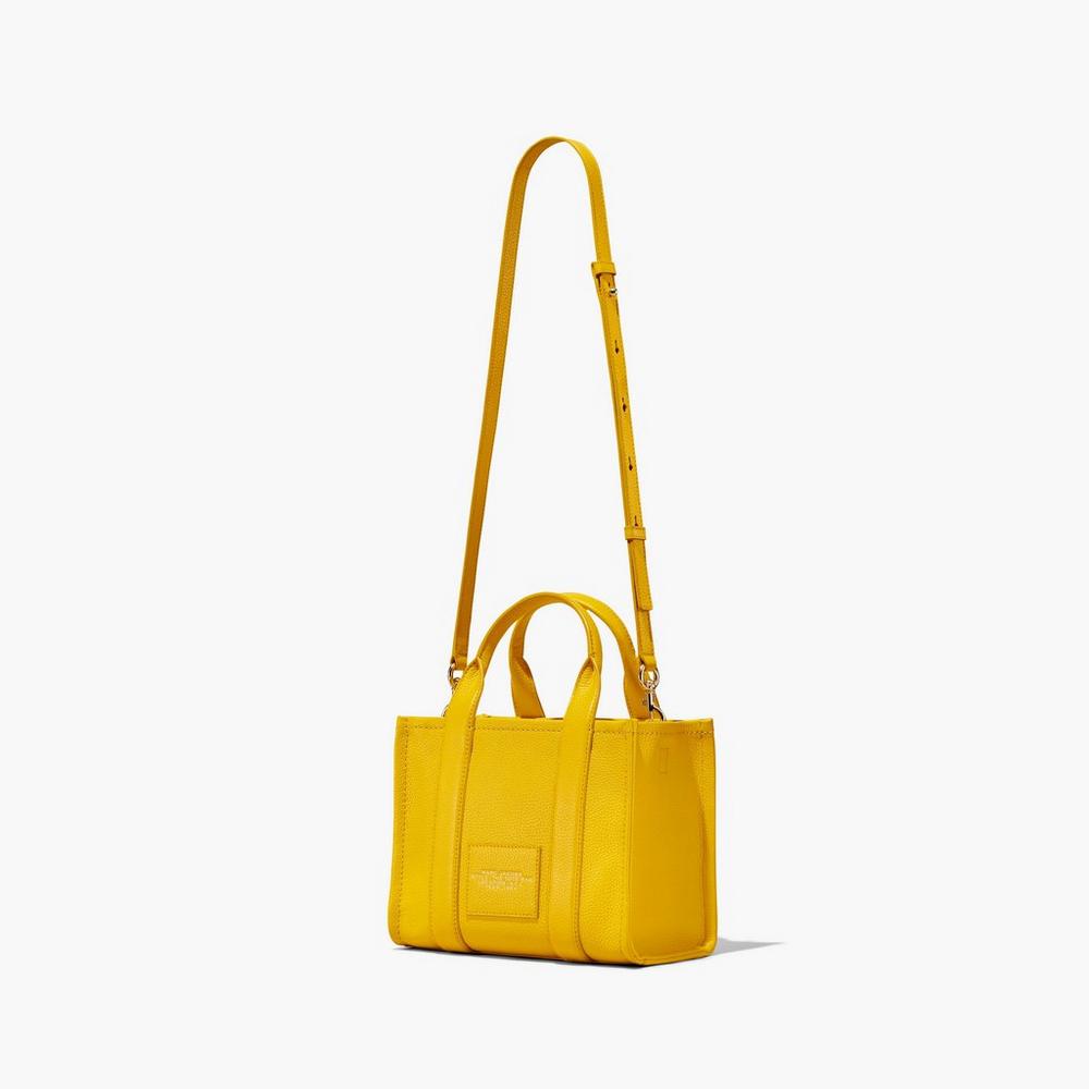 Marc Jacobs Leather Mini Tašky Damske Žlté | UMQN-56721