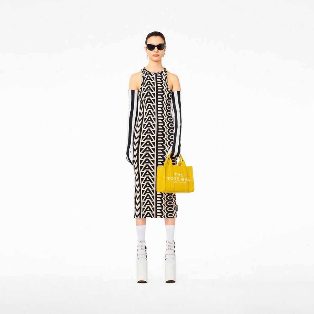Marc Jacobs Leather Mini Tašky Damske Žlté | UMQN-56721