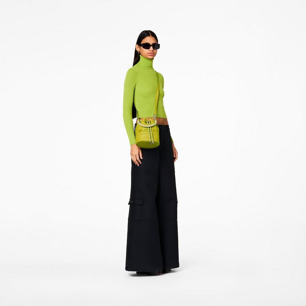 Marc Jacobs Leather Taška Na Vedro Damske Doderblue | OCAL-81043