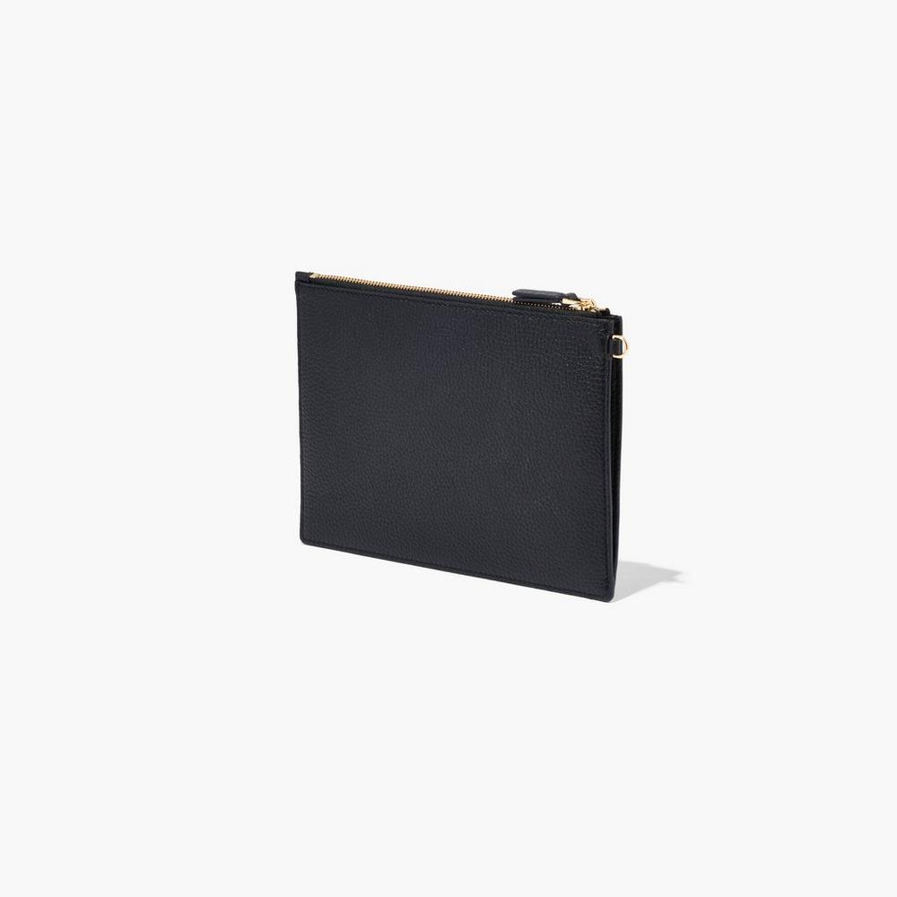 Marc Jacobs Leather Wristlet Male Penazenky Damske Čierne | HPRJ-71348