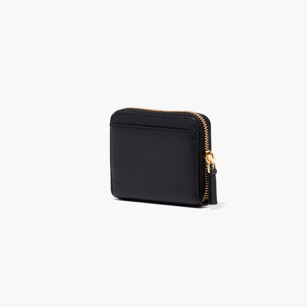 Marc Jacobs Leather Zip Around Male Penazenky Damske Čierne | QGSN-29467