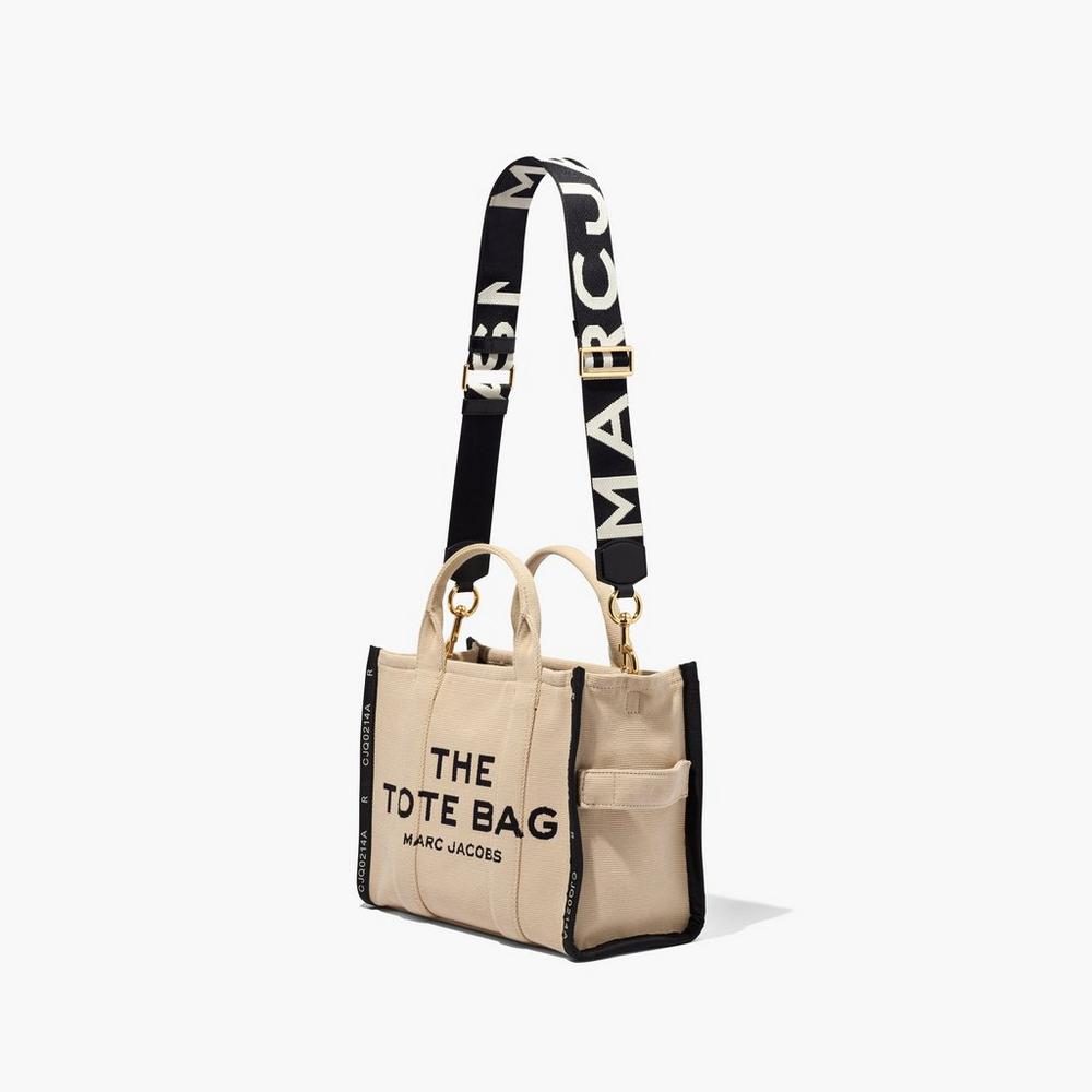 Marc Jacobs Logo Webbing Strap Damske Čierne Biele | SHDY-08429