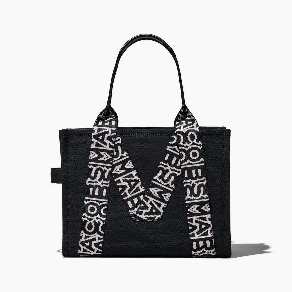 Marc Jacobs M Large Prenosná Taška Damske Čierne Biele | JEOU-17629