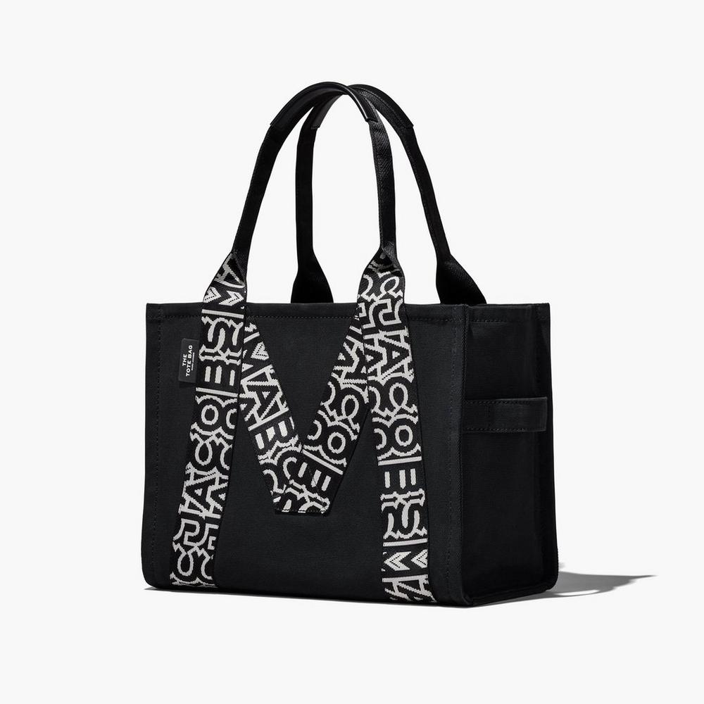 Marc Jacobs M Large Prenosná Taška Damske Čierne Biele | JEOU-17629
