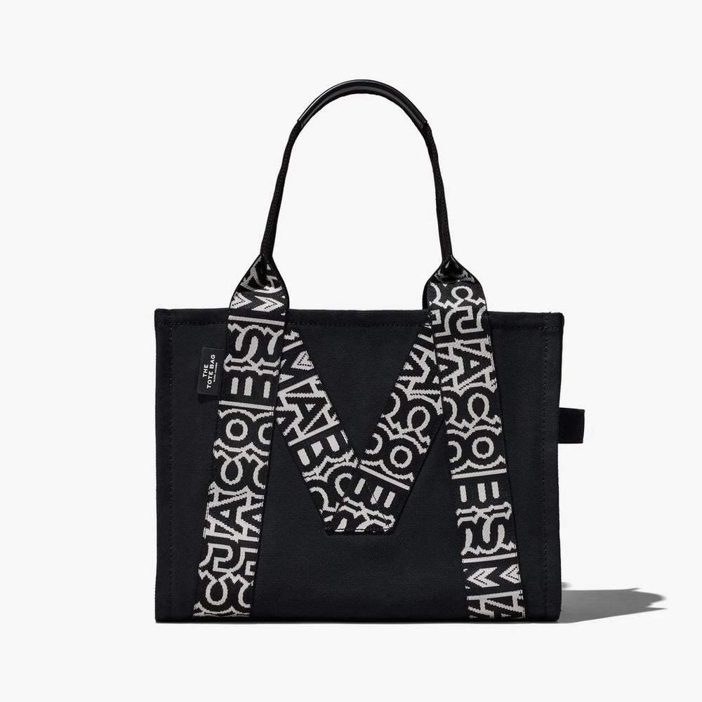 Marc Jacobs M Large Prenosná Taška Damske Čierne Biele | JEOU-17629