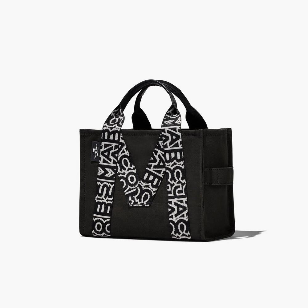 Marc Jacobs M Medium Prenosná Taška Damske Čierne Biele | HQSM-07498