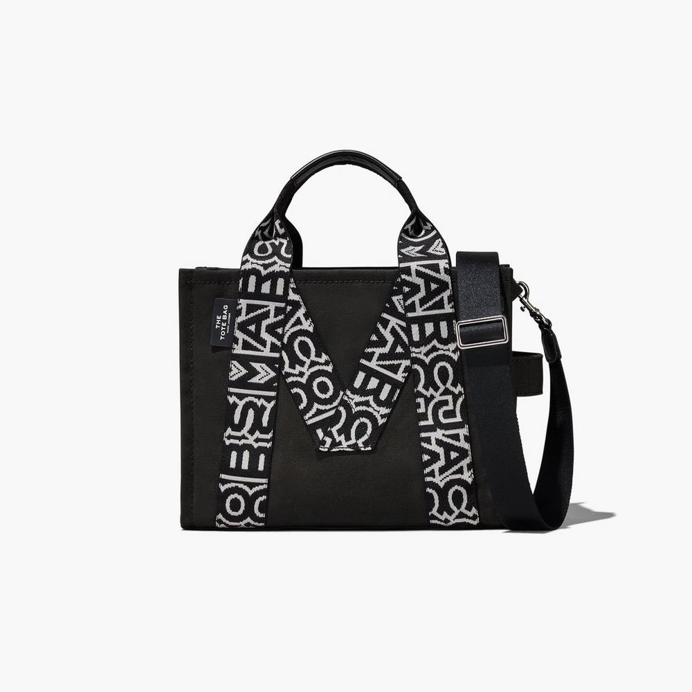 Marc Jacobs M Medium Prenosná Taška Damske Čierne Biele | HQSM-07498