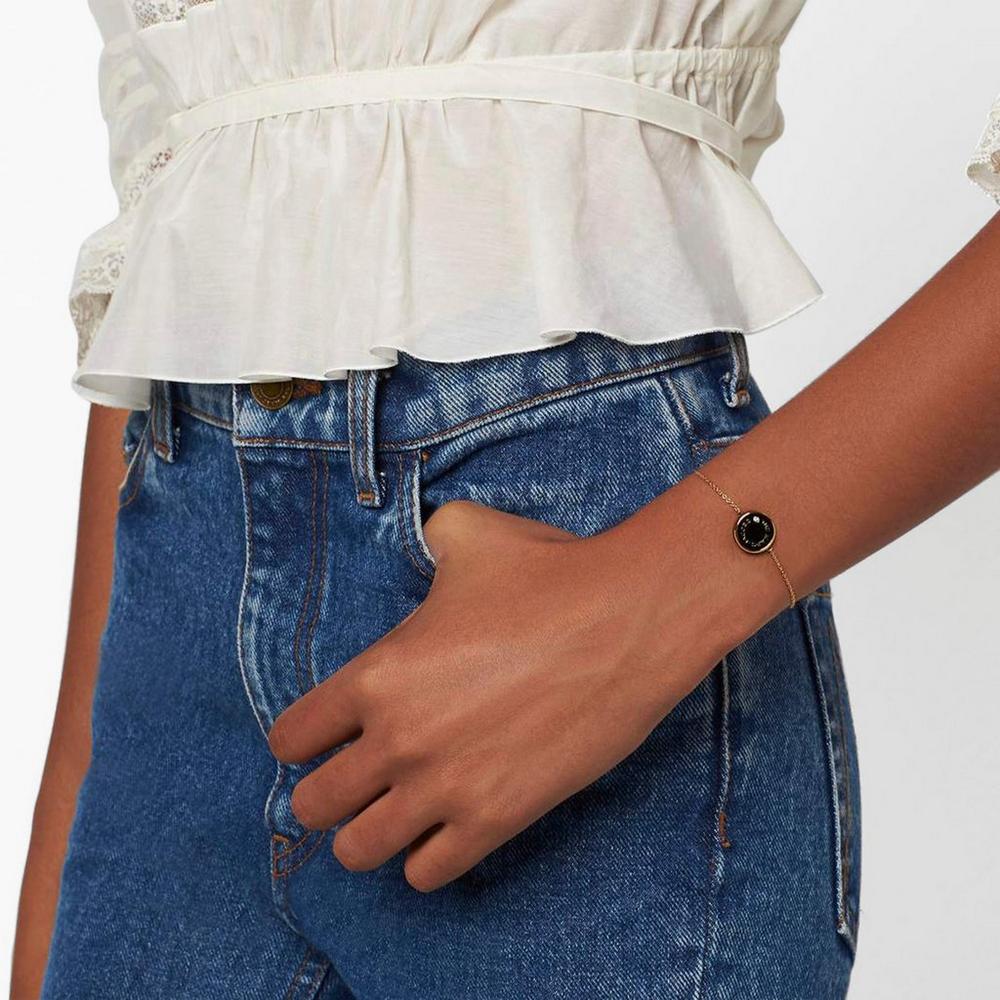 Marc Jacobs Medallion Naramky Damske Krém Zlate | LNXB-13086