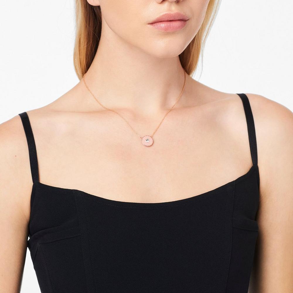 Marc Jacobs Medallion Pendant Náhrdelník Damske Ruzove Zlate | GCSM-36059