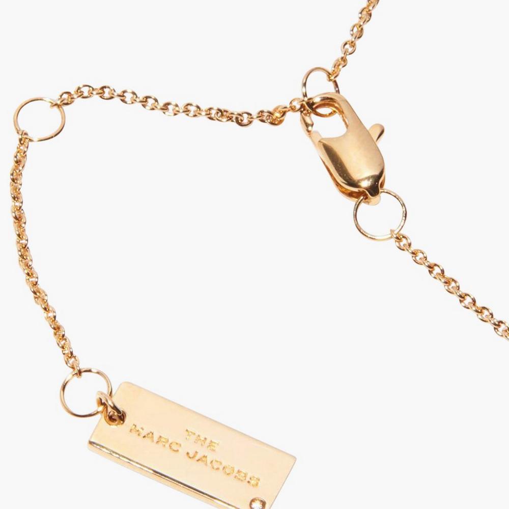 Marc Jacobs Medallion Pendant Náhrdelník Damske Čierne Zlate | LQUS-21634
