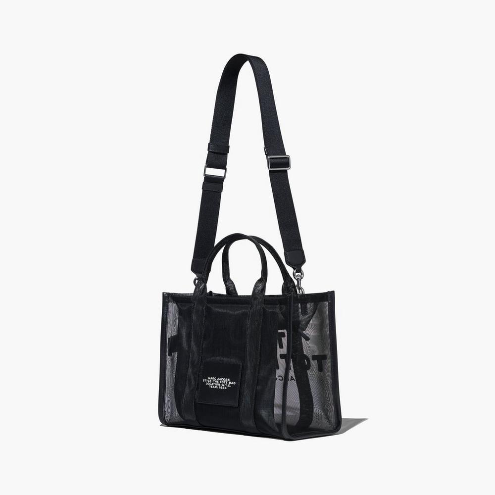 Marc Jacobs Mesh Medium Prenosná Taška Damske Čierne | JTLU-39471