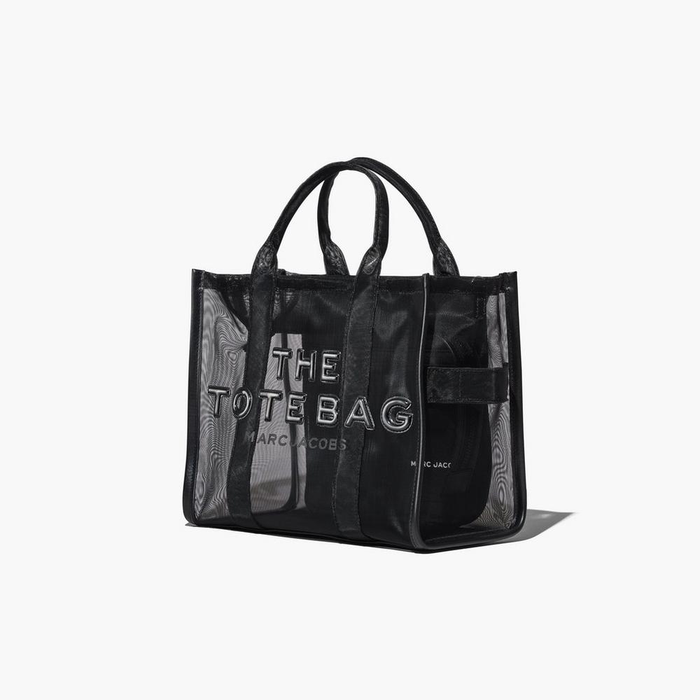 Marc Jacobs Mesh Medium Prenosná Taška Damske Čierne | JTLU-39471