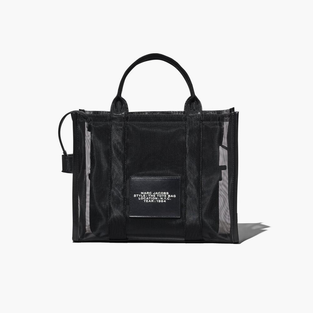 Marc Jacobs Mesh Medium Prenosná Taška Damske Čierne | JTLU-39471