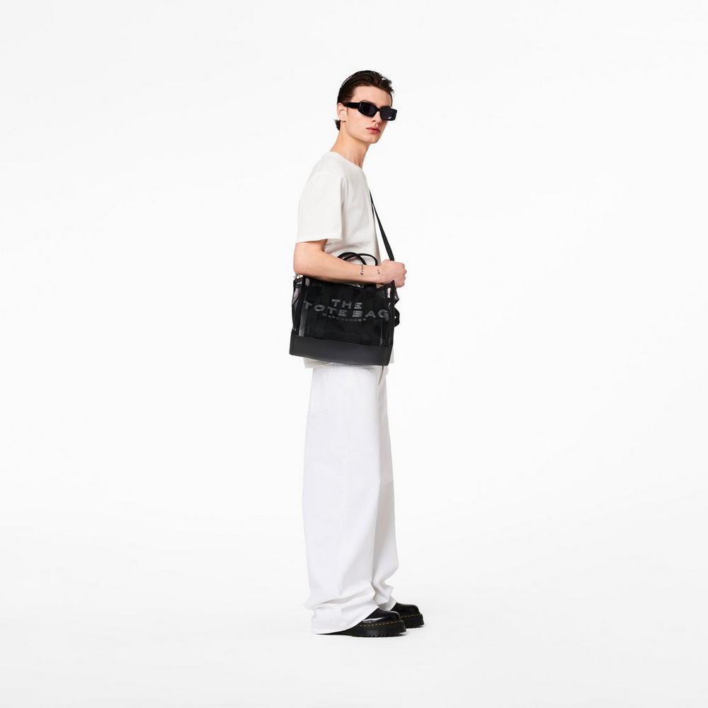 Marc Jacobs Mesh Medium Prenosná Taška Damske Čierne | JTLU-39471