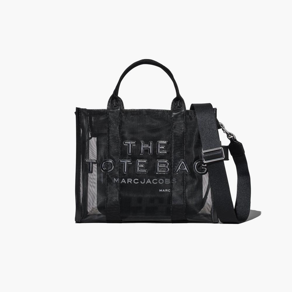 Marc Jacobs Mesh Medium Prenosná Taška Damske Čierne | JTLU-39471