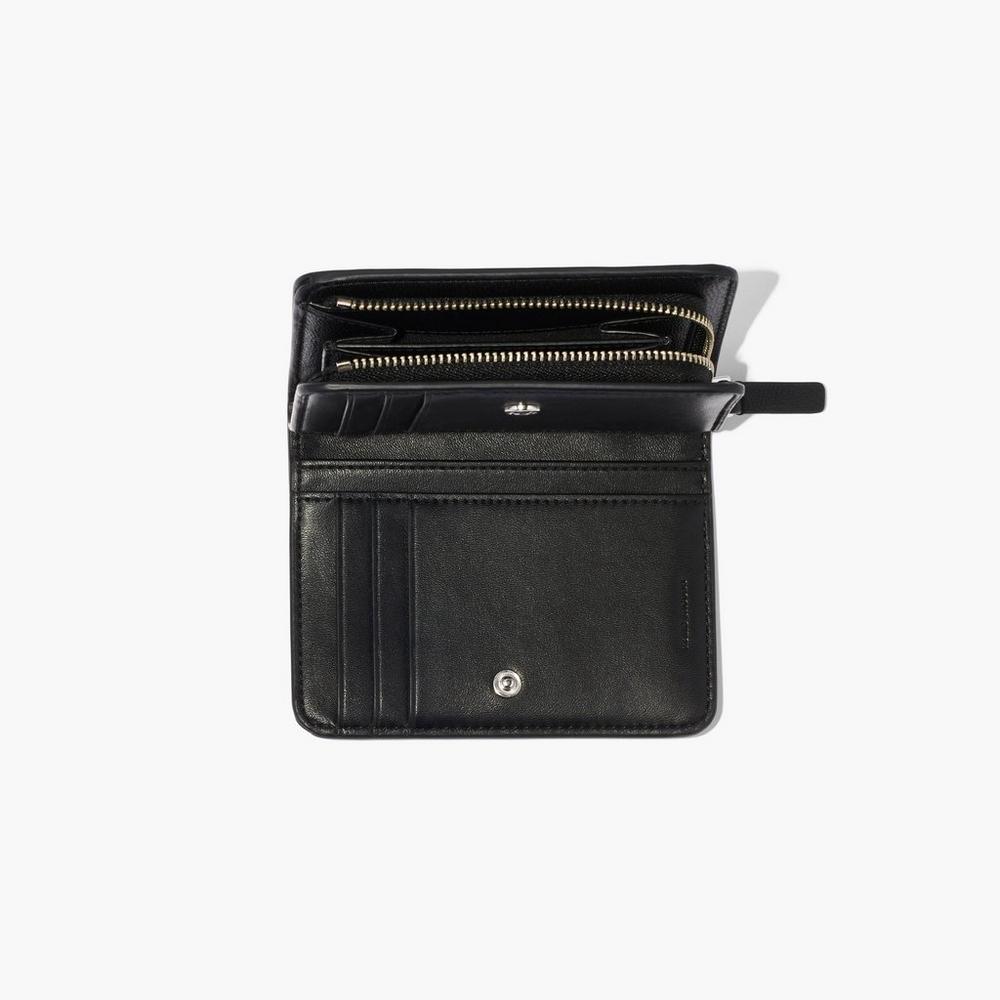 Marc Jacobs Mini Compact Male Penazenky Damske Čierne Biele | QESC-41352