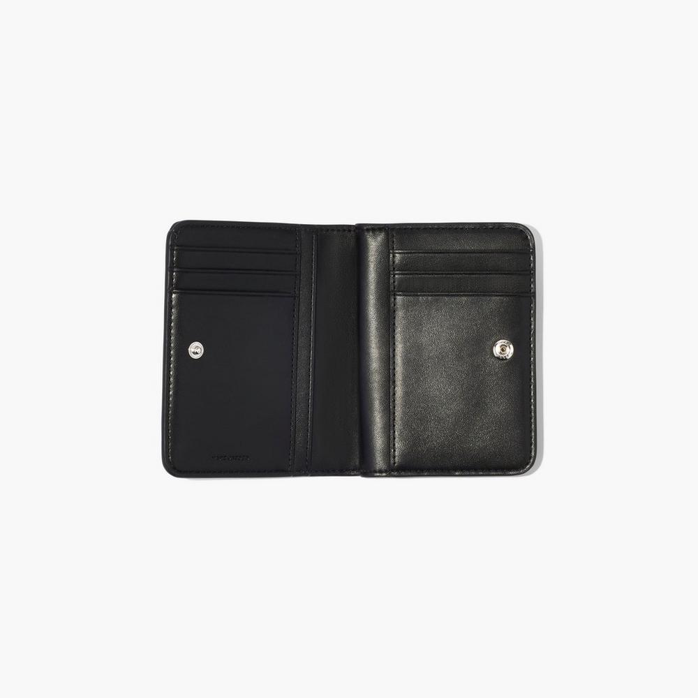 Marc Jacobs Mini Compact Male Penazenky Damske Čierne Biele | QESC-41352