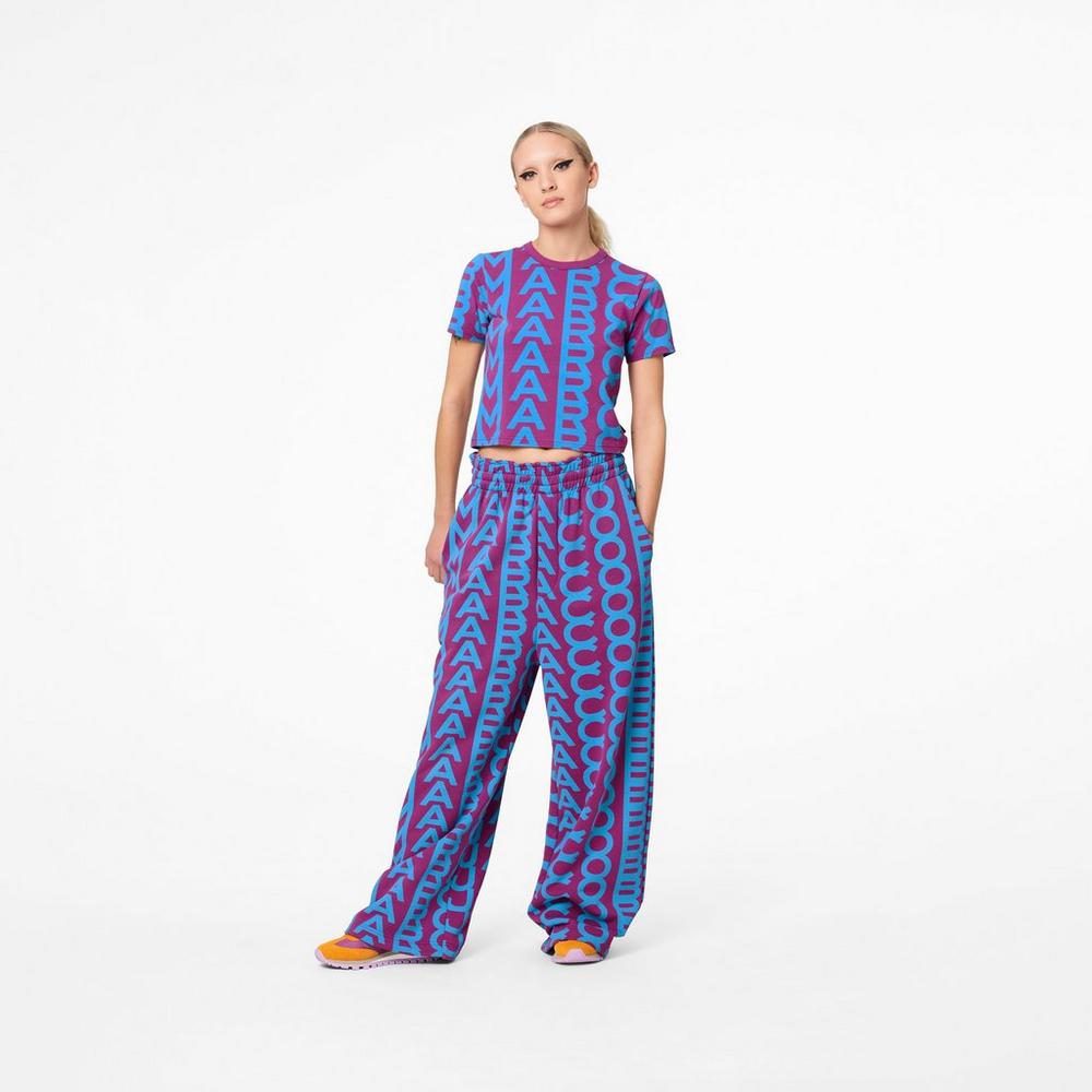 Marc Jacobs Monogram Baby Tee Tricko Damske Nachový Modre | GJSZ-24863