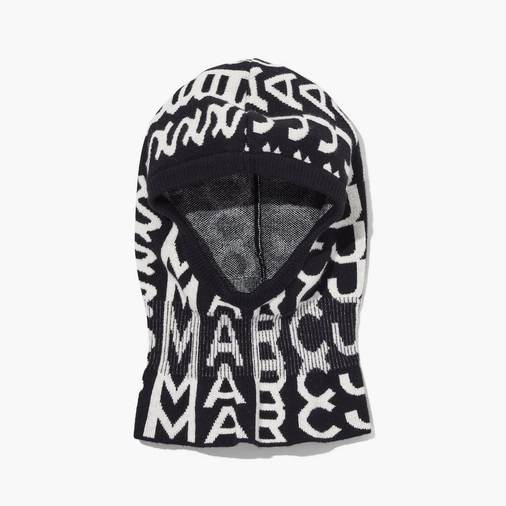Marc Jacobs Monogram Balaclava Vlasové Doplnky Damske Čierne | RJDY-85143