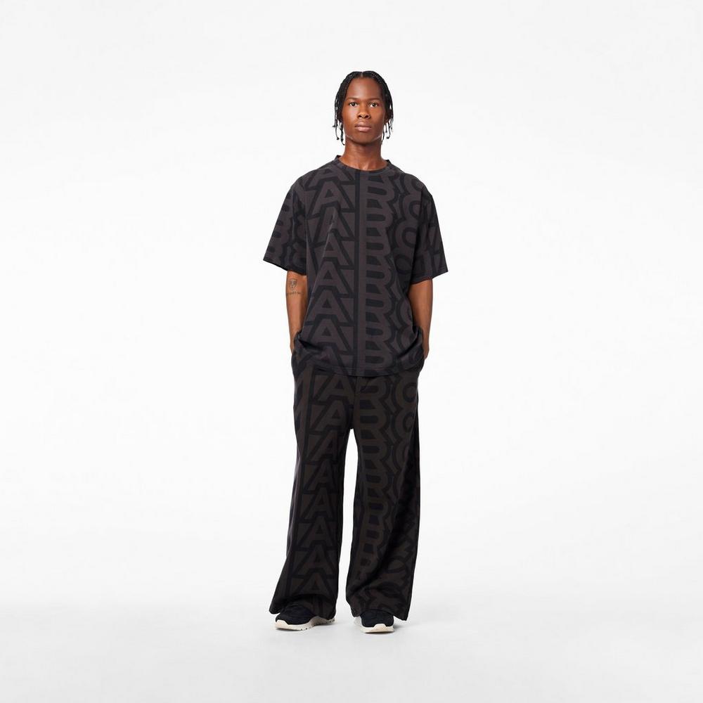 Marc Jacobs Monogram Big T-Shirt Tricko Damske Čierne | MACY-96280