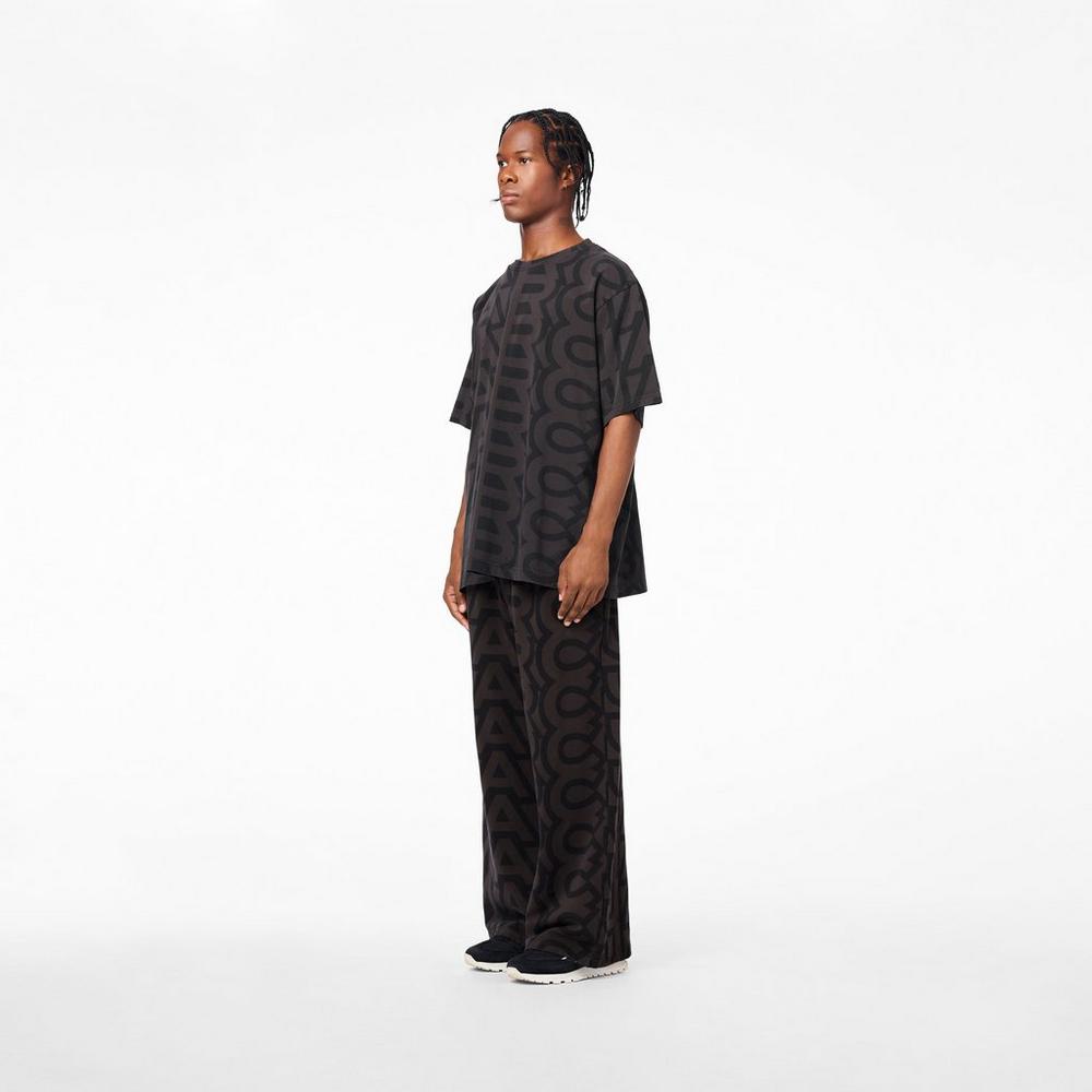 Marc Jacobs Monogram Big T-Shirt Tricko Damske Čierne | MACY-96280