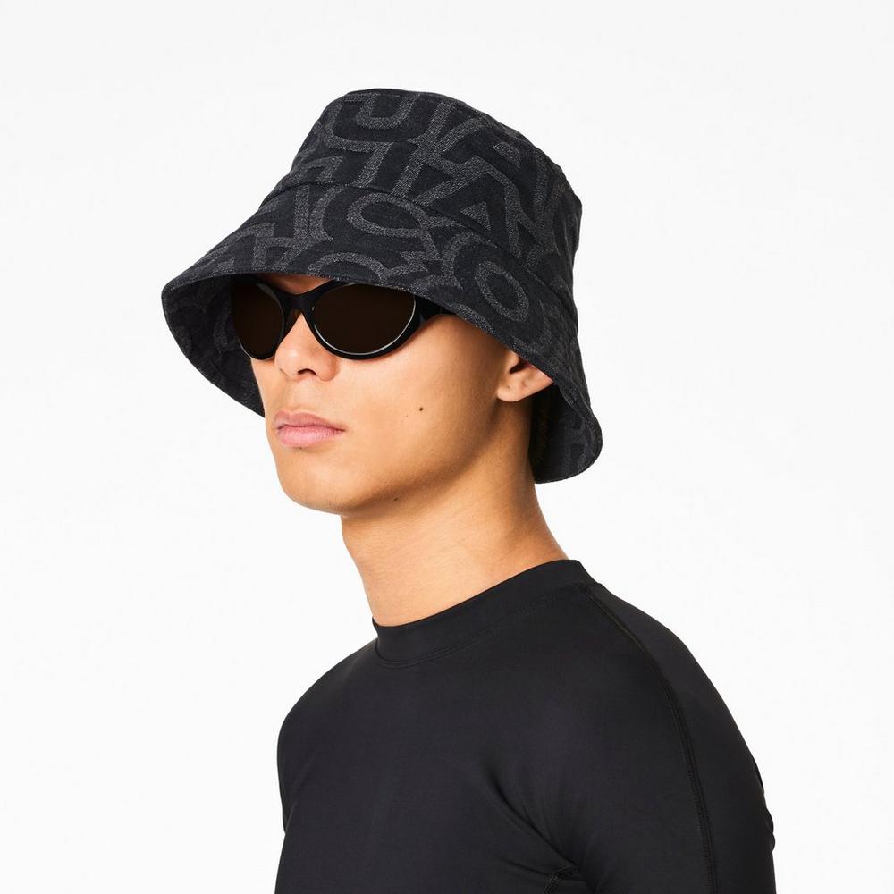 Marc Jacobs Monogram Bucket Klobuky Damske Čierne | MJSD-97862