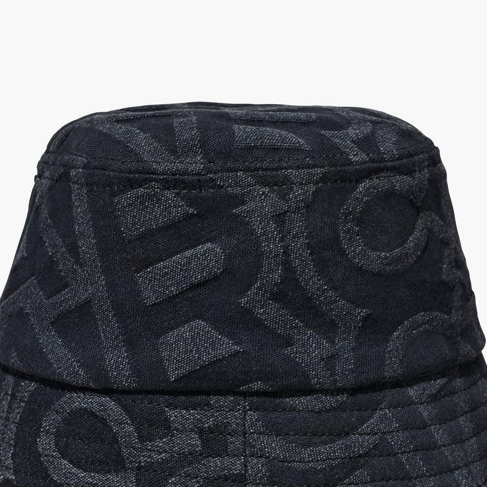 Marc Jacobs Monogram Bucket Klobuky Damske Čierne | MJSD-97862