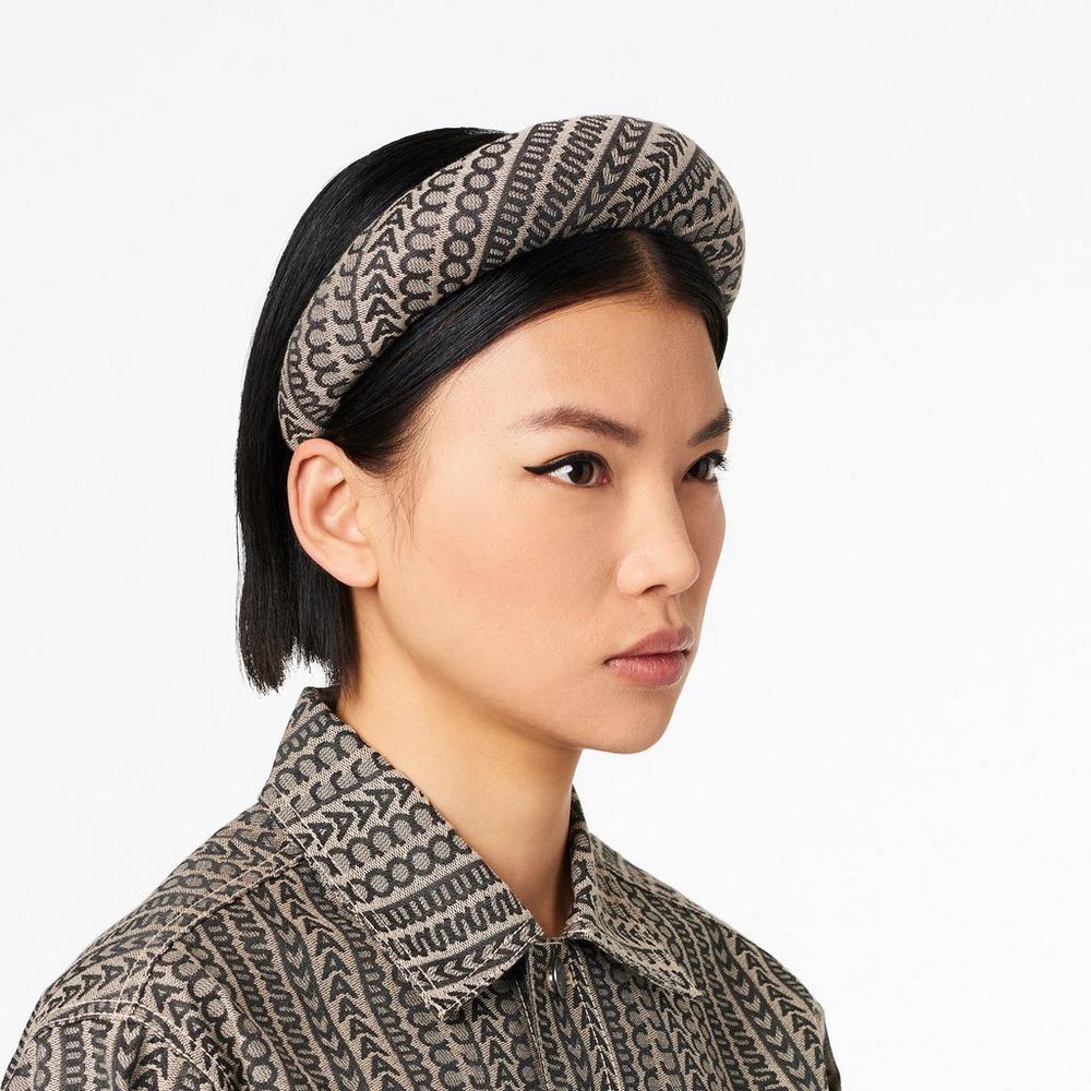 Marc Jacobs Monogram Headband Vlasové Doplnky Damske Čierne | KFNY-28704