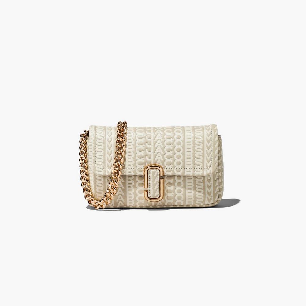 Marc Jacobs Monogram J Marc Mini Tašky Damske Hnedožltý | IORP-12954