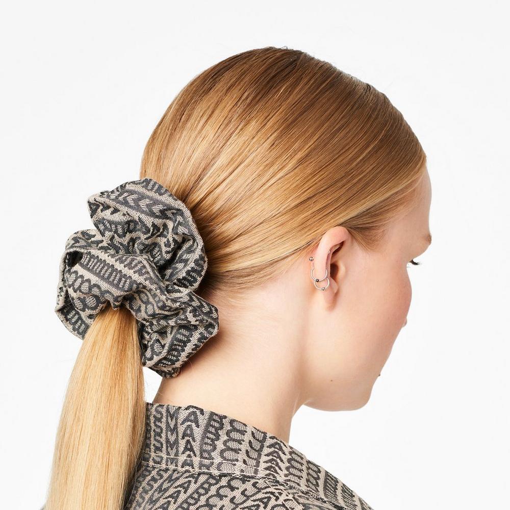Marc Jacobs Monogram Jacquard Scrunchie Vlasové Doplnky Damske Čierne | TWYJ-73642