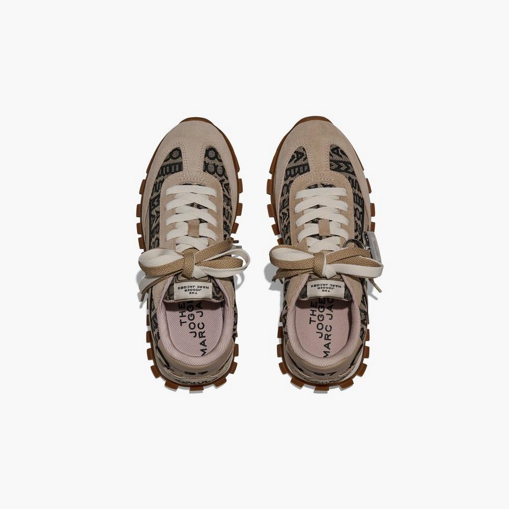 Marc Jacobs Monogram Jogger Tenisky Damske Béžové Viacfarebný | KTCX-80413