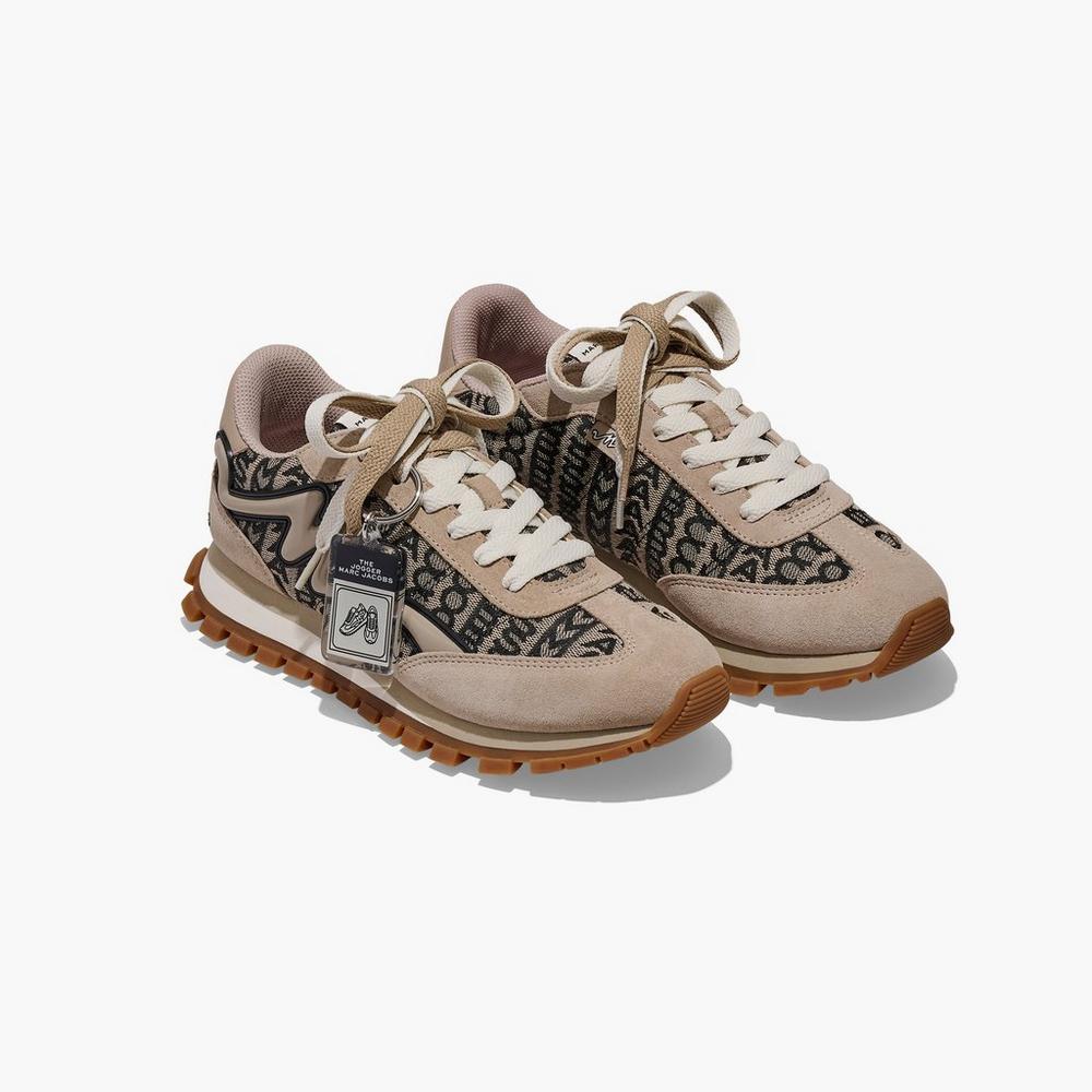 Marc Jacobs Monogram Jogger Tenisky Damske Béžové Viacfarebný | KTCX-80413