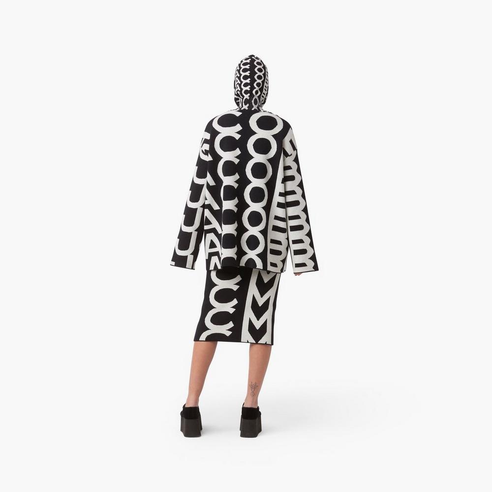 Marc Jacobs Monogram Knit Tube Sukne Damske Čierne | JDPZ-78063