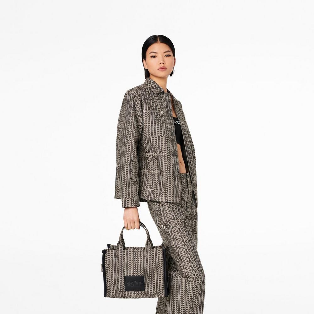 Marc Jacobs Monogram Medium Prenosná Taška Damske Béžové Viacfarebný | PZBK-91237