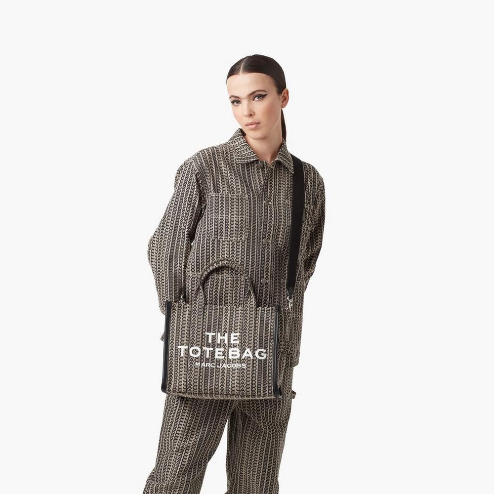 Marc Jacobs Monogram Medium Prenosná Taška Damske Béžové Viacfarebný | PZBK-91237