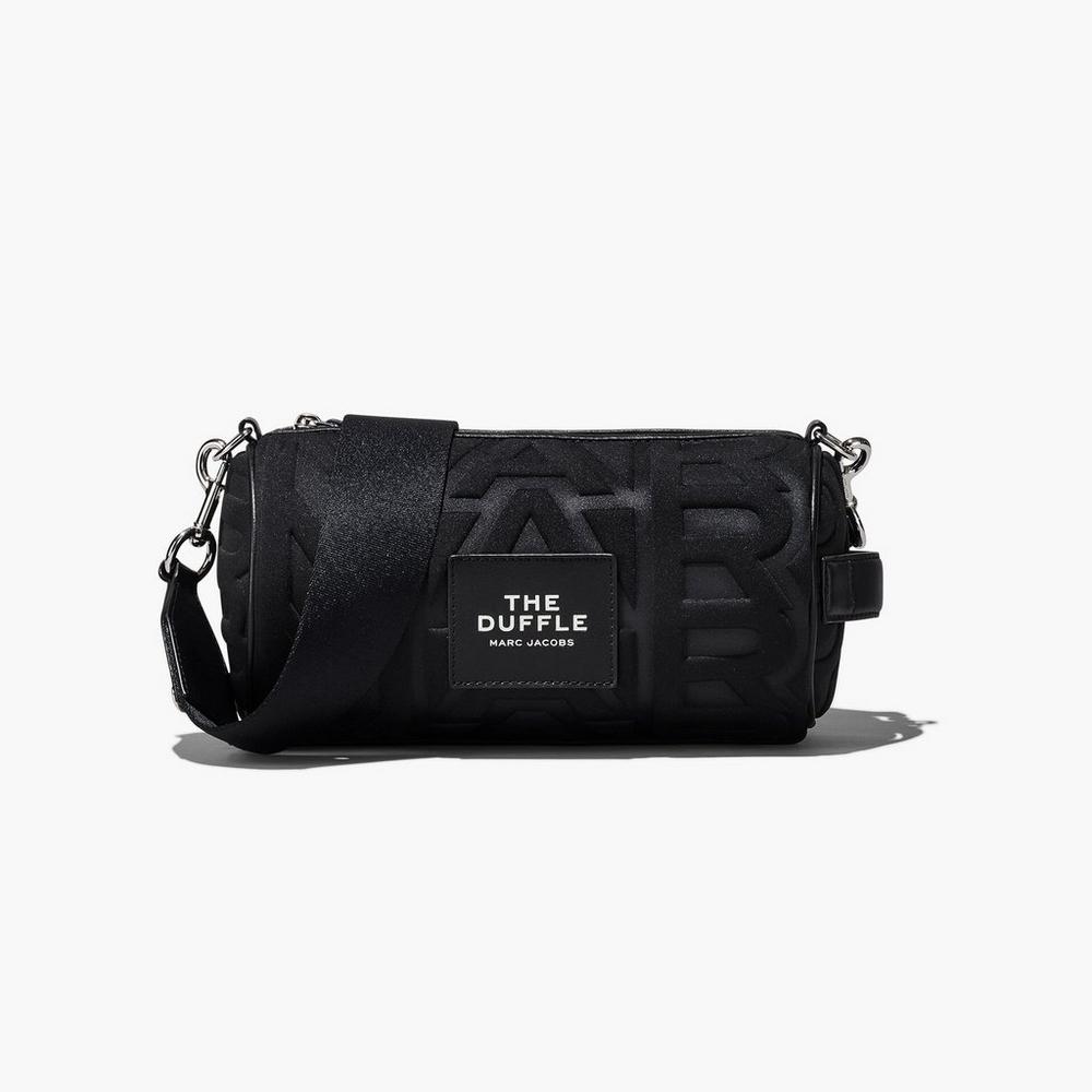 Marc Jacobs Monogram Neoprene Duffle Táska Damske Čierne | XMHE-85193
