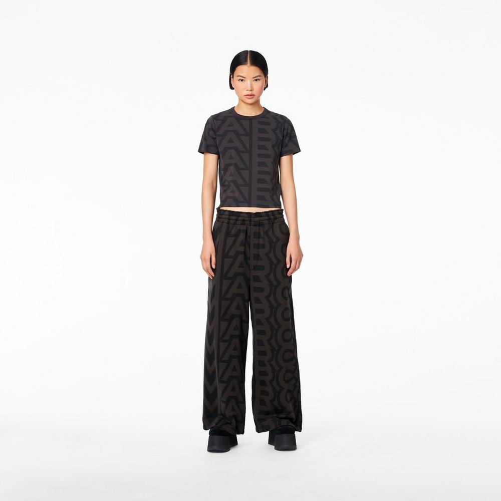 Marc Jacobs Monogram Oversized Sweatpants Nohavice Damske Čierne | QCYD-97236