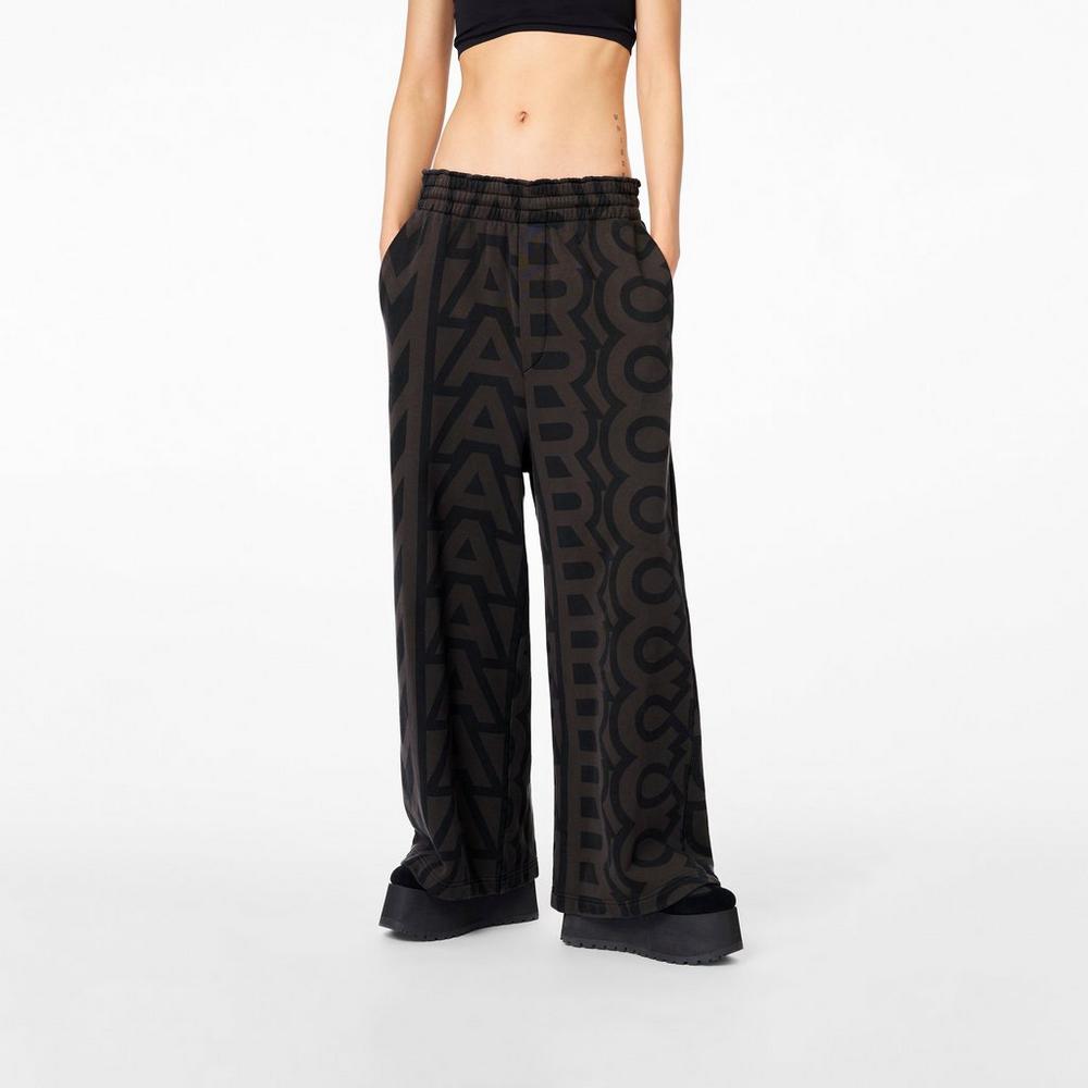 Marc Jacobs Monogram Oversized Sweatpants Nohavice Damske Čierne | QCYD-97236